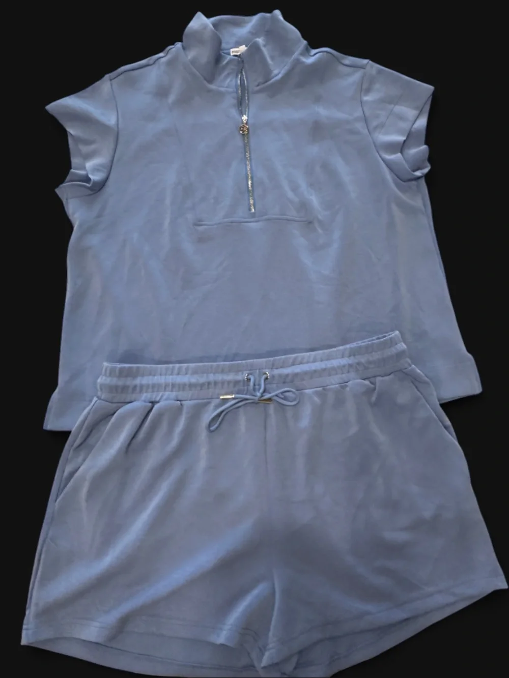 ✨ Mary Square lounge set in the prettiest periwinkle blue